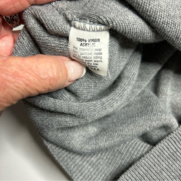 Seth Roberts V Neck Long Sleeve Golf Polo Sz Lrg - Picture 4 of 10